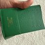 leather passport holder Image 2