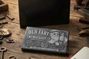 Personalised aluminium push up card wallet