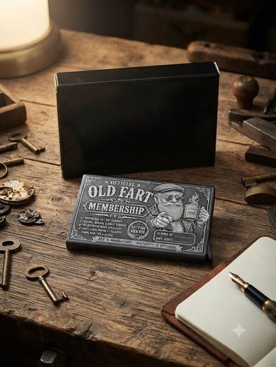 Personalised aluminium push up card wallet