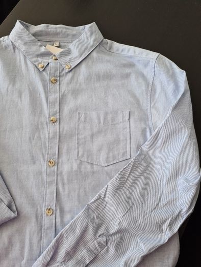 new boys blue shirt