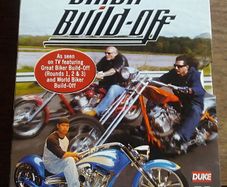 4 DVDs Great Biker Build Off / World Biker build off