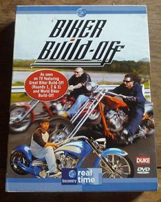 4 DVDs Great Biker Build Off / World Biker build off