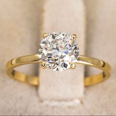 1.5ct Natural Diamond Engagement Ring