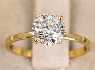 1.5ct Natural Diamond Engagement Ring