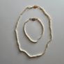 Vintage Rice Freshwater Pearl Jewellery Set Image 2