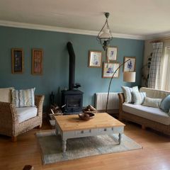 two seater couch and chair