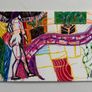Original Art  Figurative Art Fauvist original Drawing Image 4