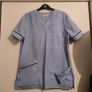 blue scrub top Image 3