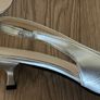 New Silver Kitten Heels Image 3