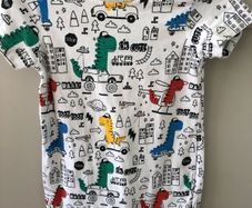 Shortsleeve romper