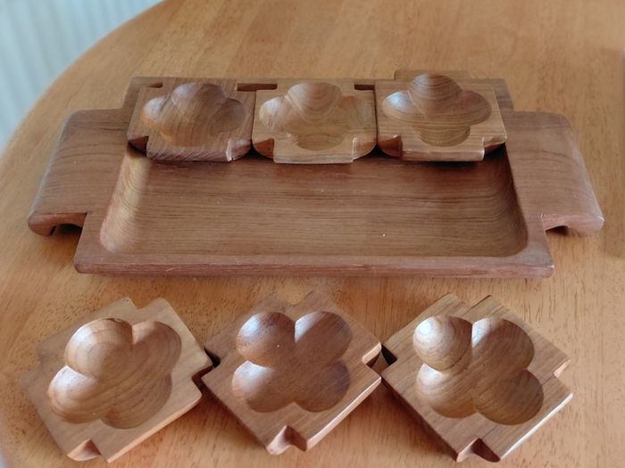 tapas set mid century