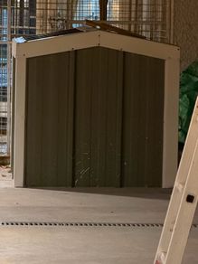Dog kennel kingspan insulated apex roof