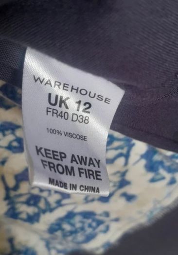 Warehouse Summer Dress Size 12