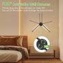 6600mAh Rechargeable Wall Lights, Dimmable Wall Lamp Wireless, 300 Rotation Modern Wall Sconces with Timer Function, USB Wall Mounted Bedside Lights with Remote Control, 2 Packs Image 3