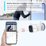 Tapo Outdoor Security Camera, Weatherproof, No Hub Required, Works with Alexa & Google Home, 3MP Ultra-High Definition, Automatic Siren, 2-way Audio, SD Storage Image 2