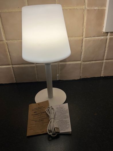 Portable Led Rechargeable Lamp