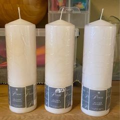 BNWT - BRAND NEW with tags X3 large Alter Candles