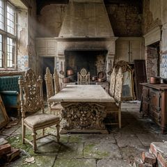 Very nice table with 8 chairs