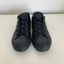 Unisex black real leather Converse, uk4/36.6 Image 2