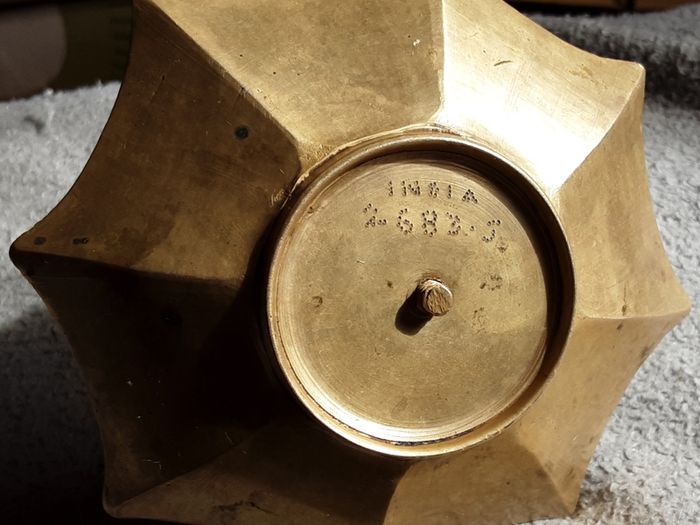 Brass coin/ trinket umbrella dish