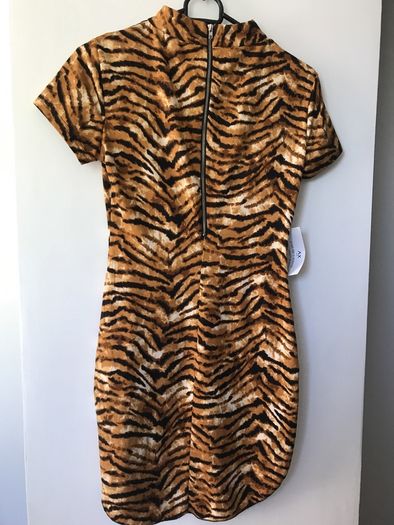 AX Paris Animal Print Bodmin Mini Dress size 8 - New with tags