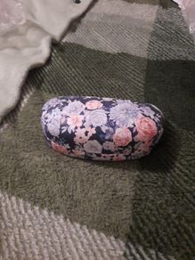floral glasses case