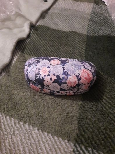 floral glasses case