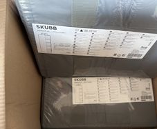 IKEA skubb storage x 2 new