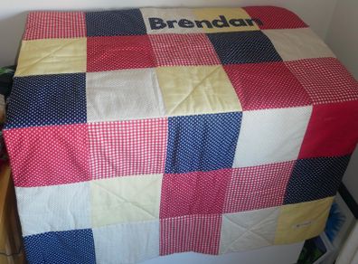 Personalised Patchwork Blanket