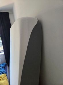 Emma mattress and mattress protector (super King)