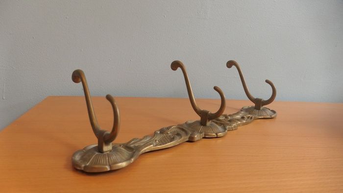 Antique Brass Coat Hooks