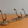 Antique Brass Coat Hooks Image 2