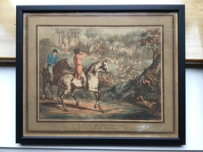 Art - Georgian Coloured Engravings X 2