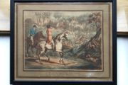 Art - Georgian Coloured Engravings X 2