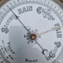 Large antique aneroid barometer Image 4
