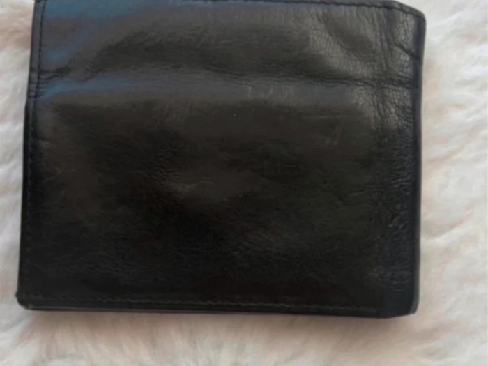 mens leather bifold wallet