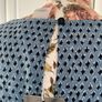 dress Bnwt short sleeved blue summer dress ichi clothing small 10 Image 7