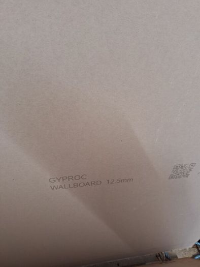 12.5 mm gyproc plasterboard