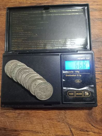 Silver shillings