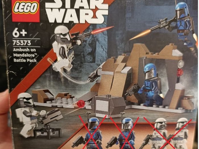 Ambush on Mandalore Battle Pack 75373 Star Wars Lego