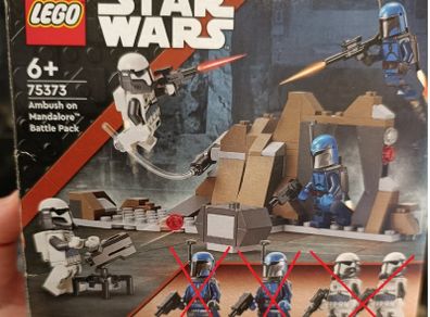 Ambush on Mandalore Battle Pack 75373 Star Wars Lego