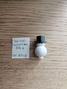 lego sw1451 snowman BB-8, set star wars 75418