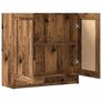 Book Cabinet Old Wood Image 5