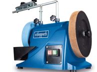 main image for ad Wet Grinding System (Wet Grinder (120W), Grinding Stone Made of White Corundum (Diameter 200 mm), Honing Paste, Leather Honing Disc, Angle Gauge, Shatterproof Water Tank)