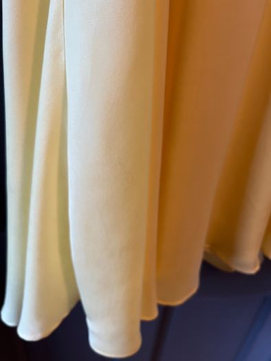 BNWOT VILA Lemon yellow flowy shift dress size 10