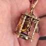 Gold Victorian Pendant Image 8