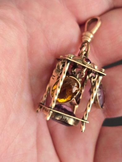 Gold Victorian Pendant