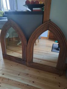 gothic style mirror
