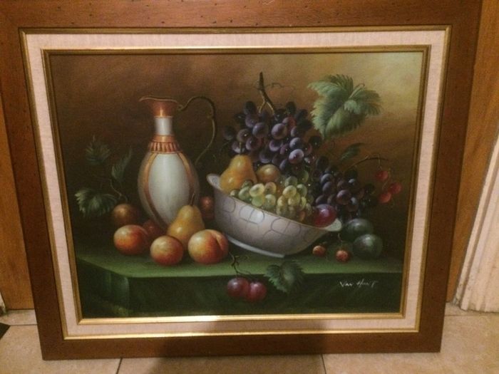 original oil painting by van hunt