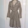 Metallic Grey/Goldish Coloured Trench Coat from Topshop size 8 Image 6